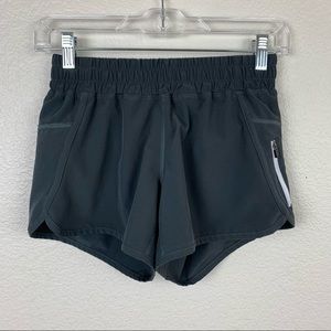 ZYIA Active Womens Running Shorts XS Gray Lined